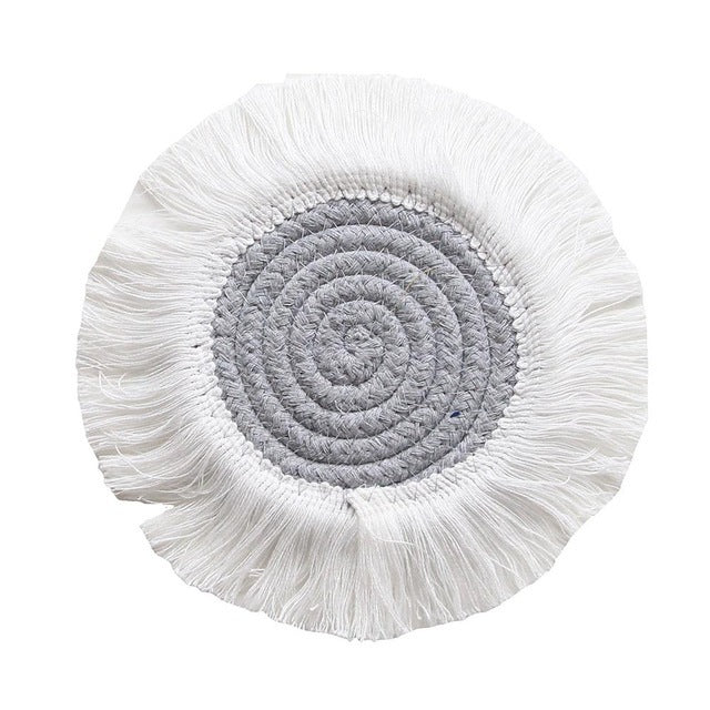 Soleil Boho Jute Coaster