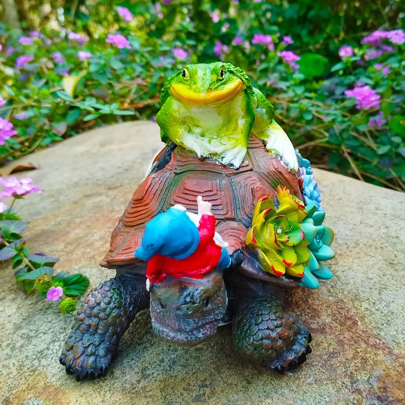 Solar Lamp Outdoor Animal Statue Landscaping