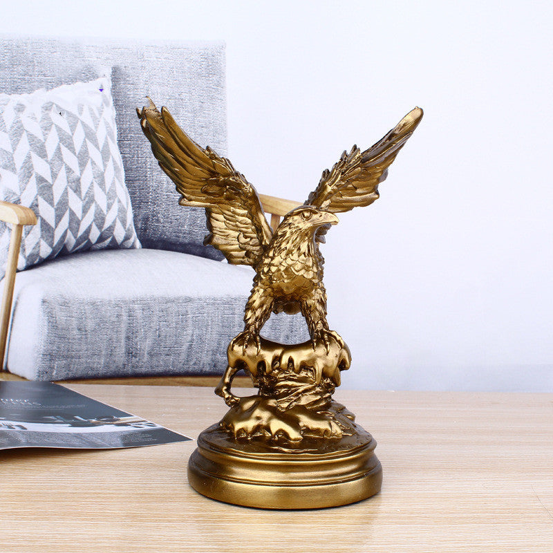 Prancing Horse Resin Figurine – European Style Animal Home Décor