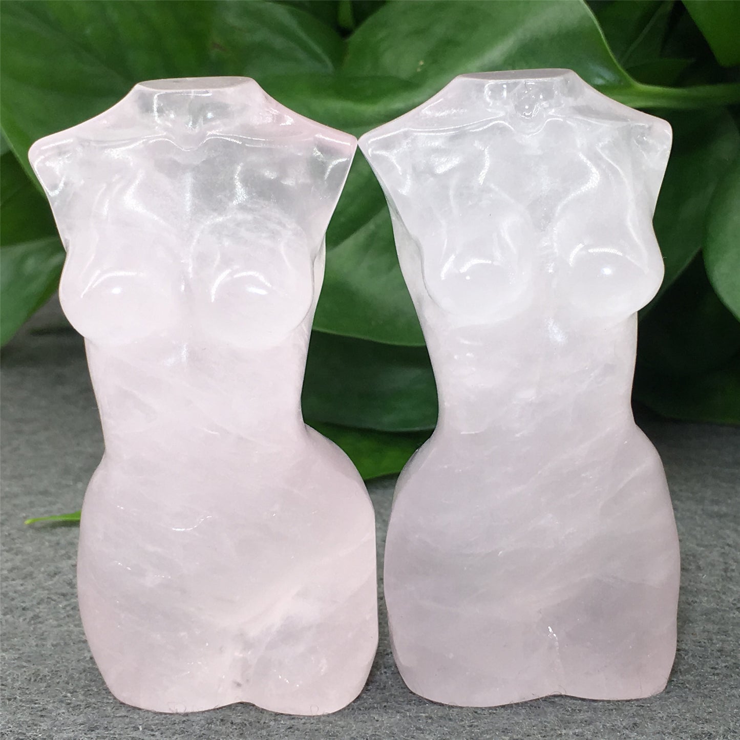 Engraved Crystal Female Model Statue