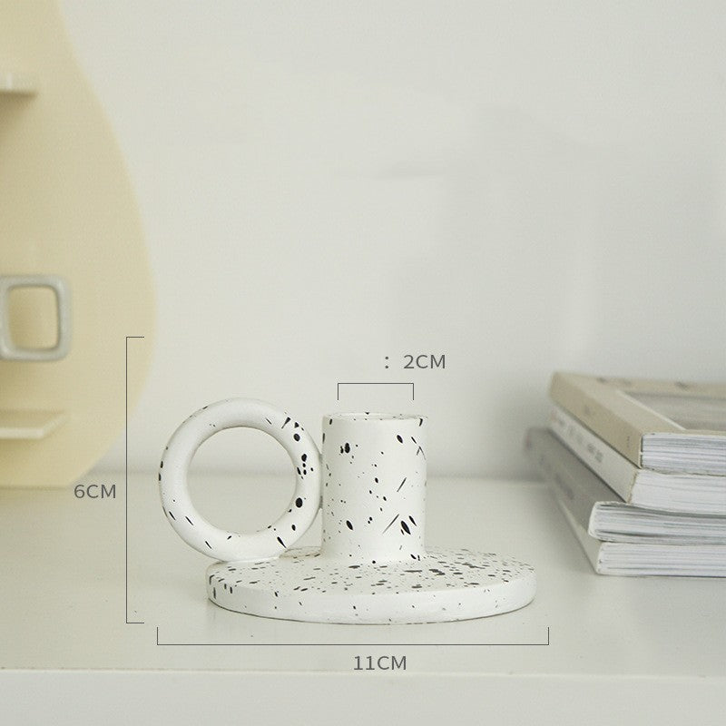Creative Minimalist Home Decor – Desktop Candle Holder