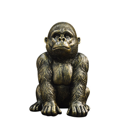 Gorilla Resin Crafts Home Decoration