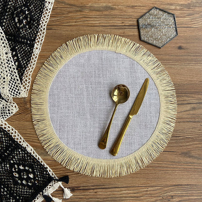 Rustika Bloom Handwoven Jute Placemats