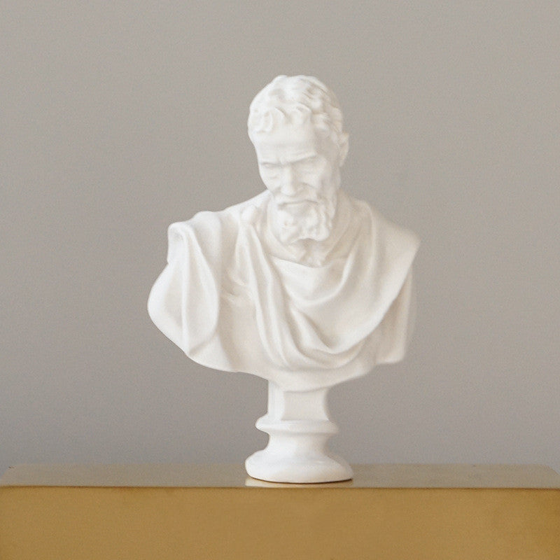 Mini Plaster Statue Decoration Sketch Resin Statue