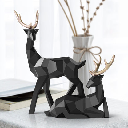 Deers Sculpture - Resin Deer Statue Decoration