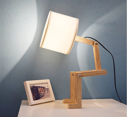 Creative Small Machine Humanoid Table Lamp – Fashion Design Home Decor
