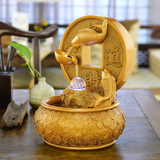 Fortune Flow Table Fountain