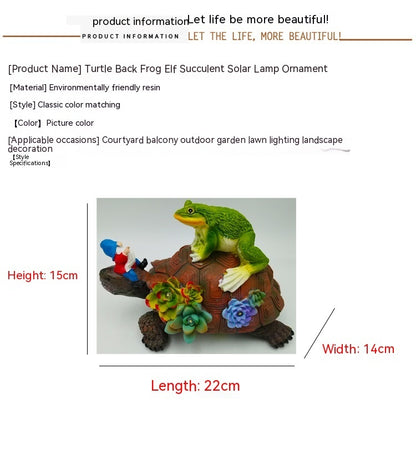 Solar Lamp Outdoor Animal Statue Landscaping