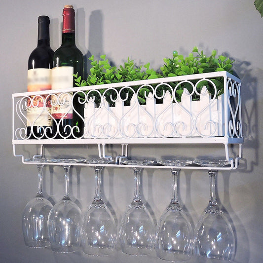Château Luxe Wall-Mounted Wine Rack