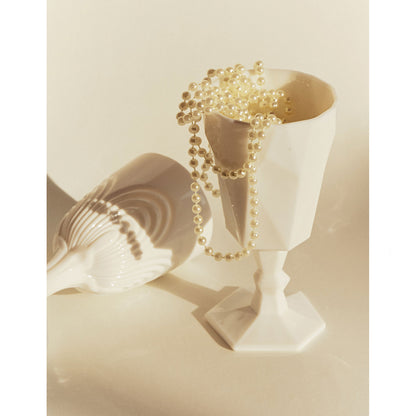 Original White Jade Wine Glass Sculpture