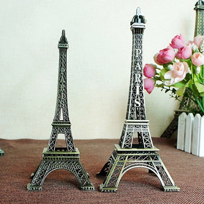 Vintage Bronze Eiffel Tower Figurine