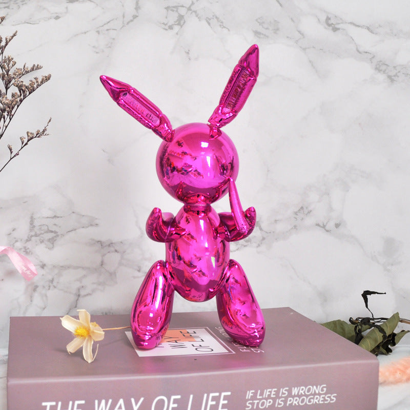 Whimsical Balloon Rabbit Decor