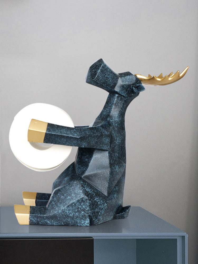 Handcrafted Resin Animal Statues