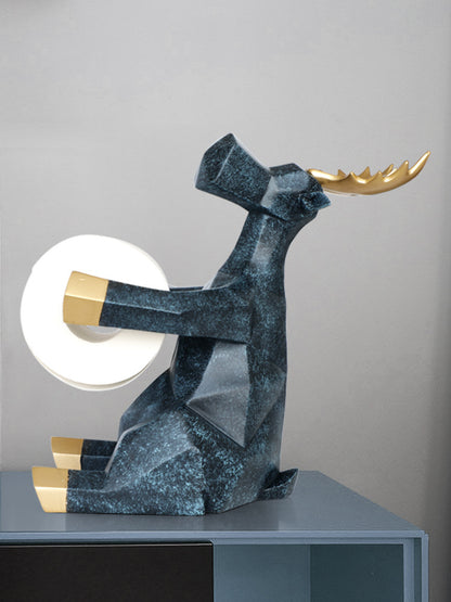 Handcrafted Resin Animal Statues