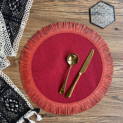 Rustika Bloom Handwoven Jute Placemats