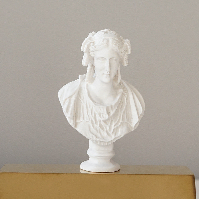 Mini Plaster Statue Decoration Sketch Resin Statue