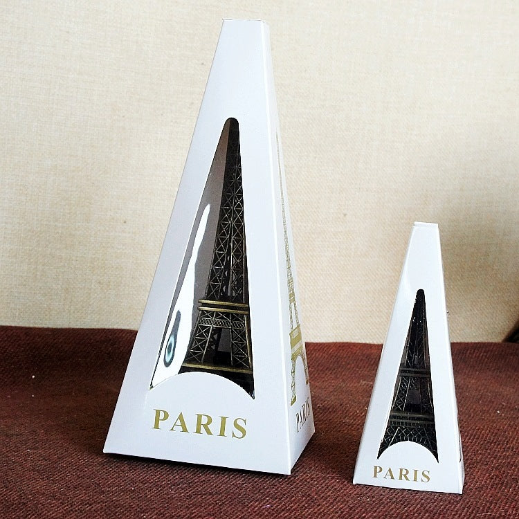 Vintage Bronze Eiffel Tower Figurine