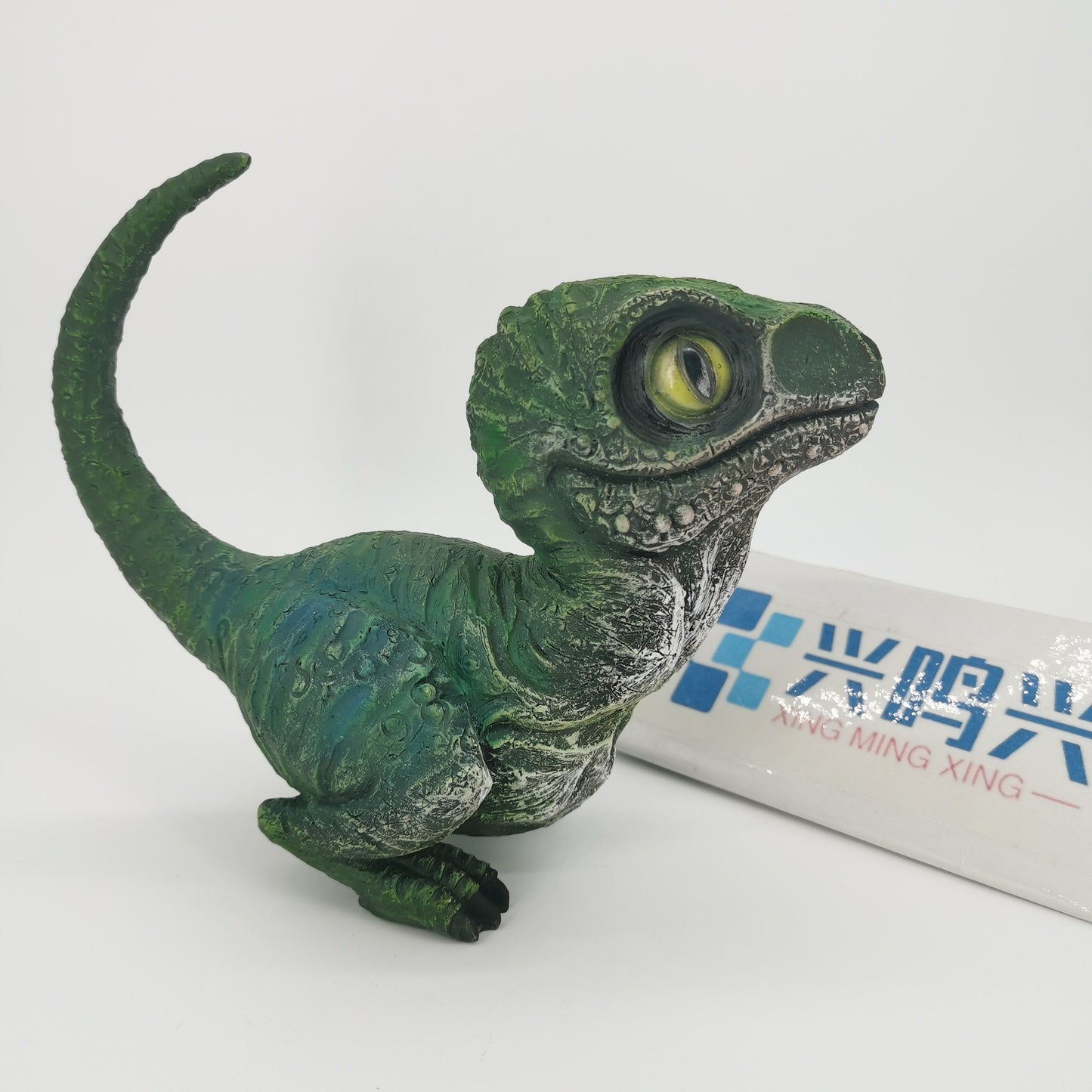 Cute Dinosaur Garden Statues - Realistic Resin Velociraptor Ornament