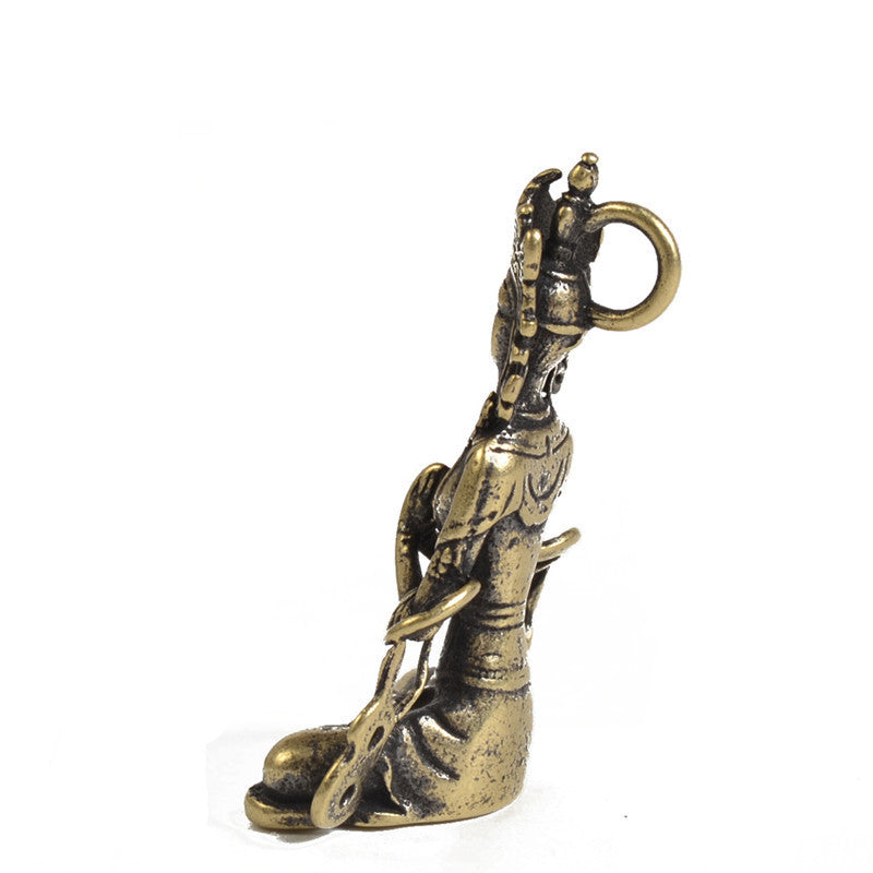 Exquisite Brass Buddha Statue