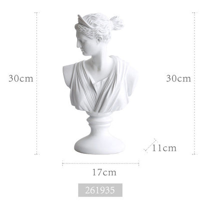 David Venus Statue - European Style Decorative Head Ornament