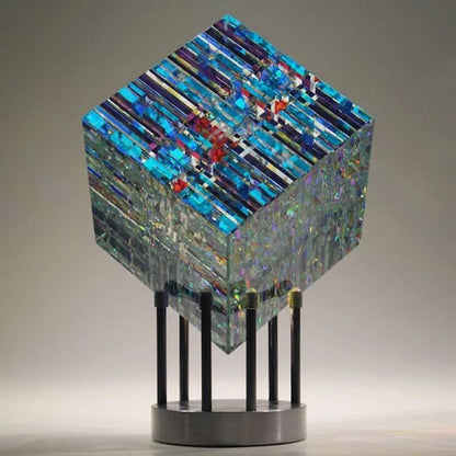 Glass Sculpture Table Decoration Indoor Art