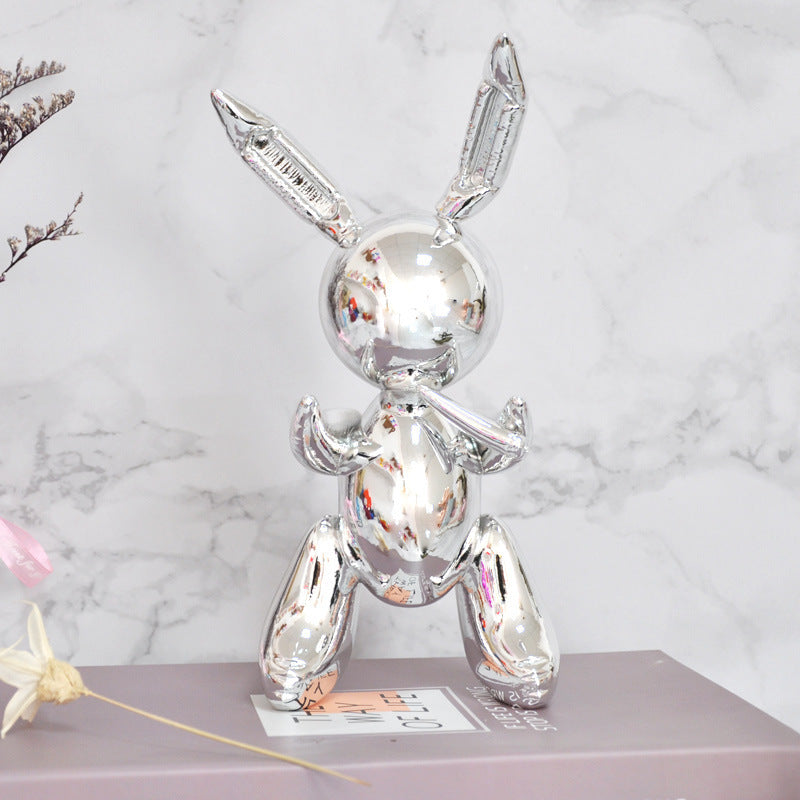 Whimsical Balloon Rabbit Decor