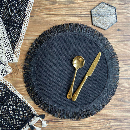 Rustika Bloom Handwoven Jute Placemats