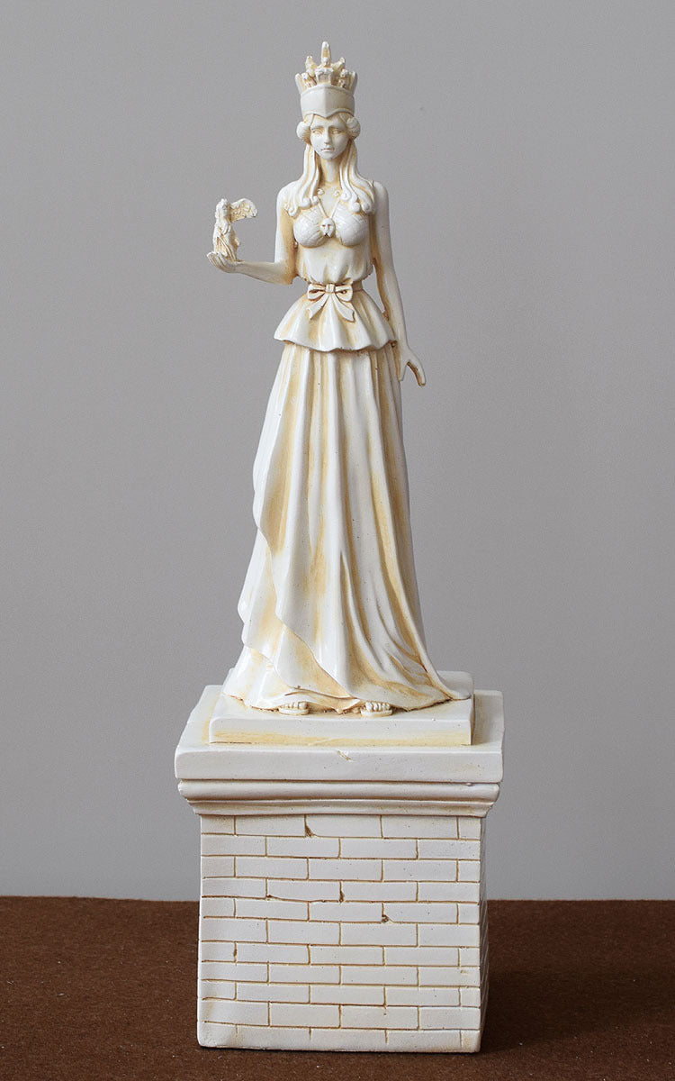 Greek Goddess Athena Sculpture Statue Plaster