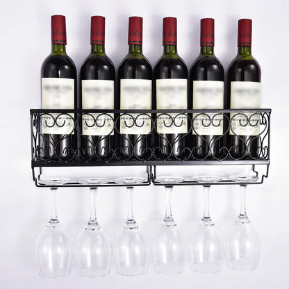 Château Luxe Wall-Mounted Wine Rack