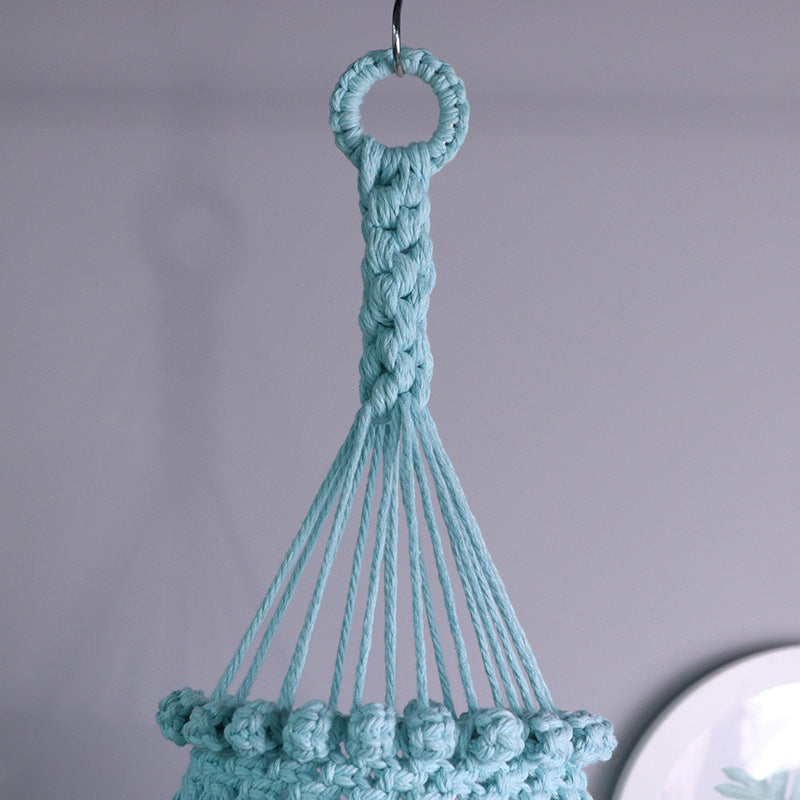 Lunaria Veil Macramé Chandelier