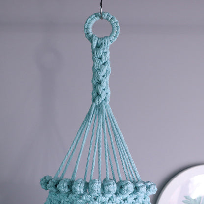 Lunaria Veil Macramé Chandelier
