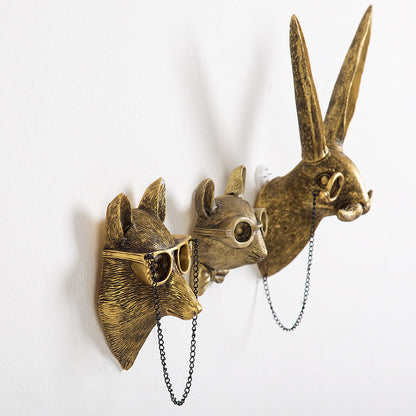 Elegant Bronze Animal Pendants for Home Decor
