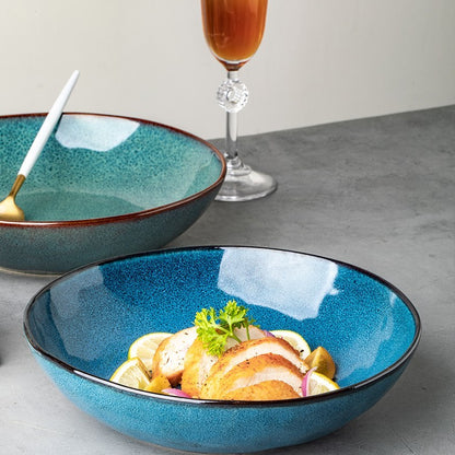 Home Creative Ceramic Bowl Retro