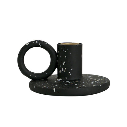 Creative Minimalist Home Decor – Desktop Candle Holder