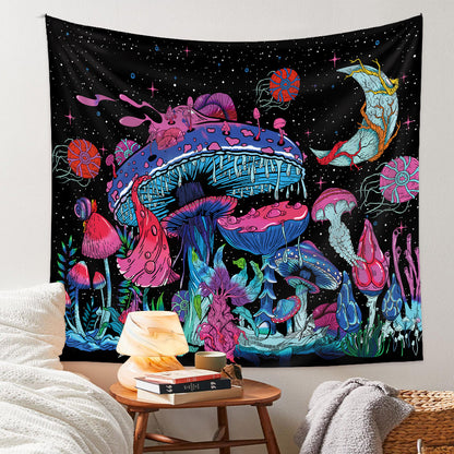 Mushroom Wall Decor Cloth Tapestry