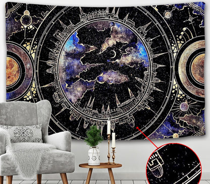 Frostline Nordic Woven Tapestry
