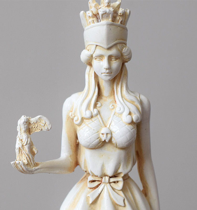 Greek Goddess Athena Sculpture Statue Plaster