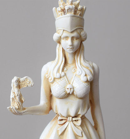 Greek Goddess Athena Sculpture Statue Plaster
