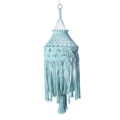 Lunaria Veil Macramé Chandelier