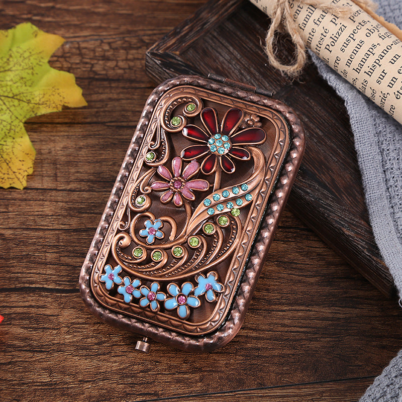 Ezra Retro Portabel Hand Mirror