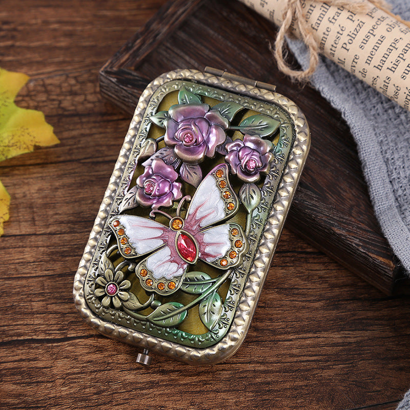 Ezra Retro Portabel Hand Mirror