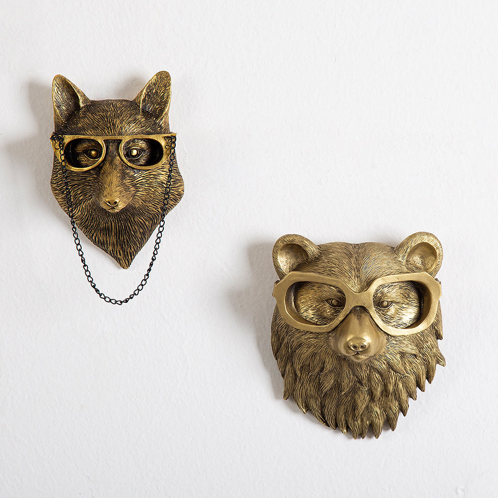 Elegant Bronze Animal Pendants for Home Decor