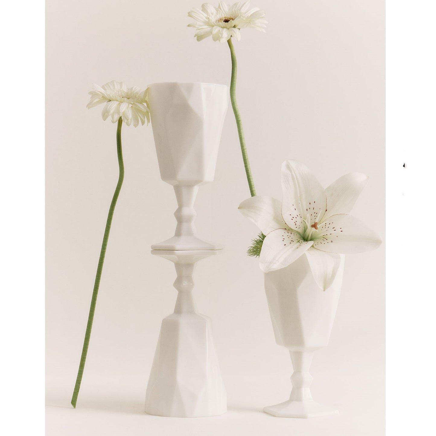 Original White Jade Wine Glass Sculpture