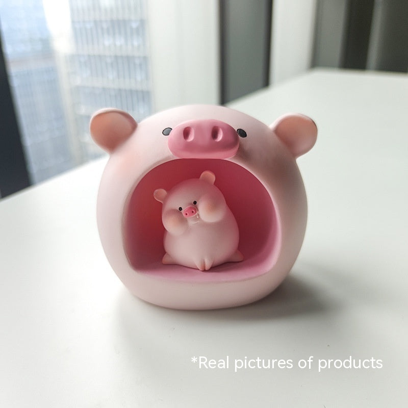 Creative Home Desktop Decorative Ornaments – Resin Animal Decor