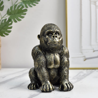 Gorilla Resin Crafts Home Decoration