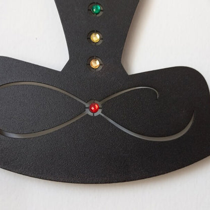 Iron Art Yoga Meditation Wall Hanging