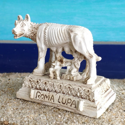 Psychological Sandbox Roman She-wolf Statue