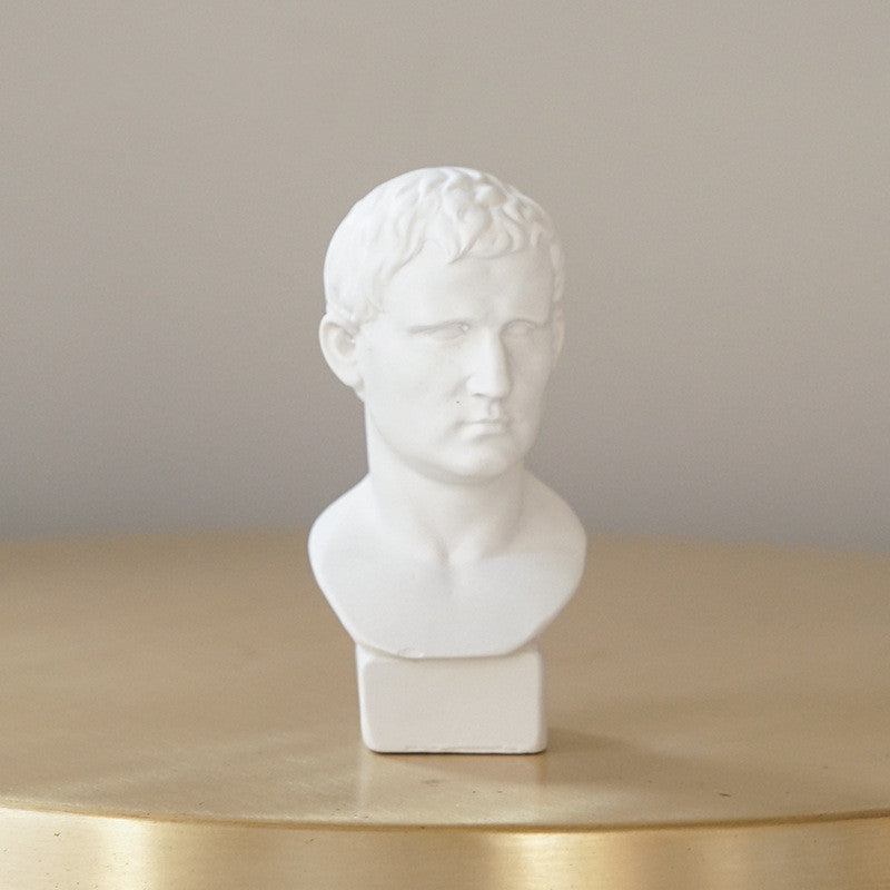 Mini Plaster Statue Decoration Sketch Resin Statue