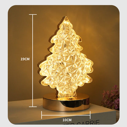 Creative Small Night Lamp – Charging Touch Three-color Home Decor