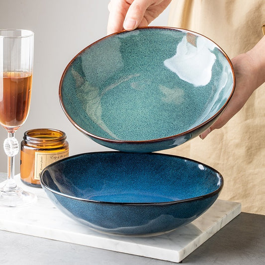 Home Creative Ceramic Bowl Retro